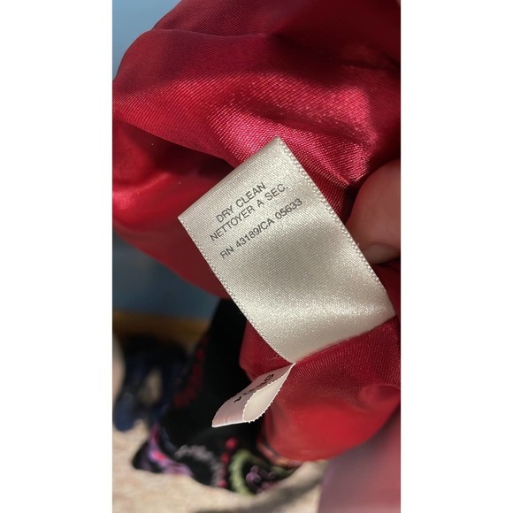 New Susan Bristol Black Velvet Colored Sequin‎ Jacket Size 6P - Picture 10 of 10